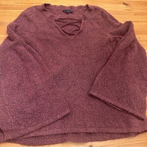 American Eagle outfitters Women's Knit Sweater balloon sleeves M